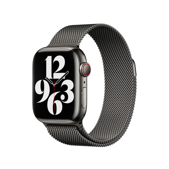 Apple Watch 38/40/41 mm Grafitově šedý milánský tah - istyle.work