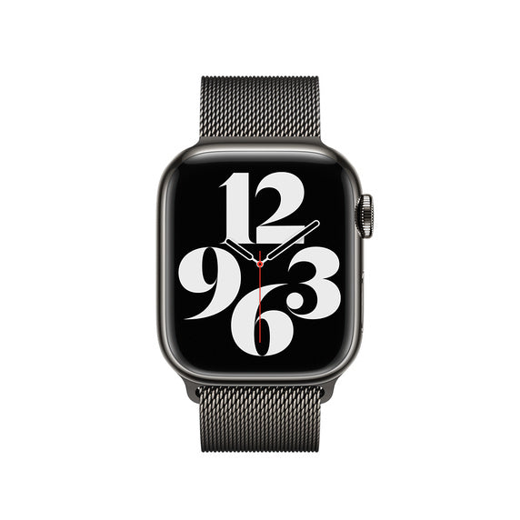 Apple Watch 38/40/41 mm Grafitově šedý milánský tah - istyle.work