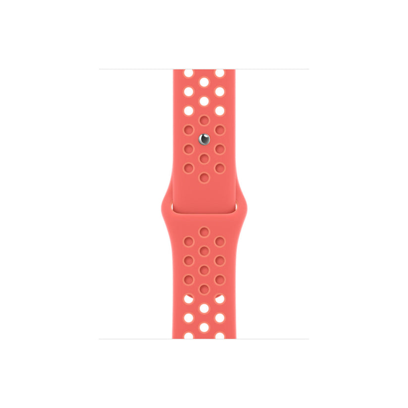 Apple Watch 38/40/41 mm žhavě oranžový / karmínový sportovní řemínek Nike - istyle.work