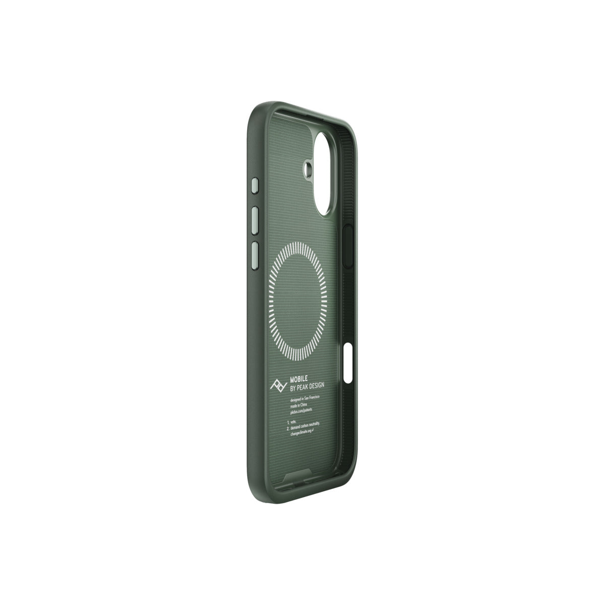 Kryt pro iPhone 16 Plus Peak Design Mobile Everyday Fabric Case - šalvějově zelený - istyle.work