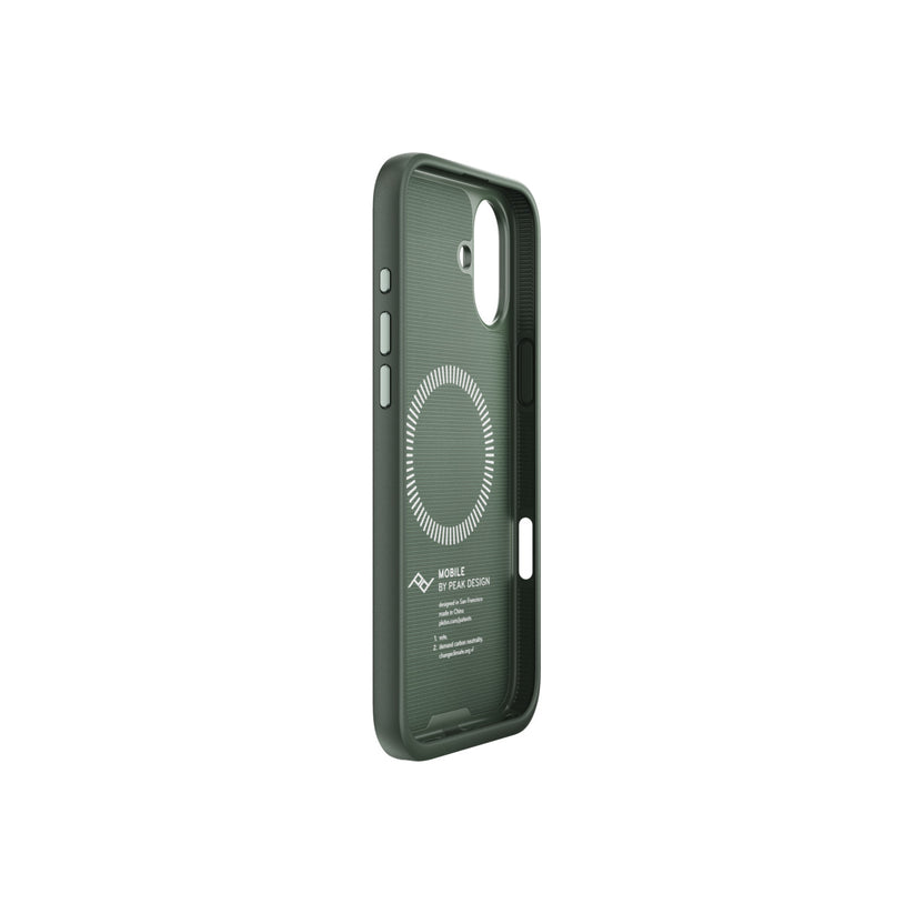 Kryt pro iPhone 16 Plus Peak Design Mobile Everyday Fabric Case - šalvějově zelený - istyle.work