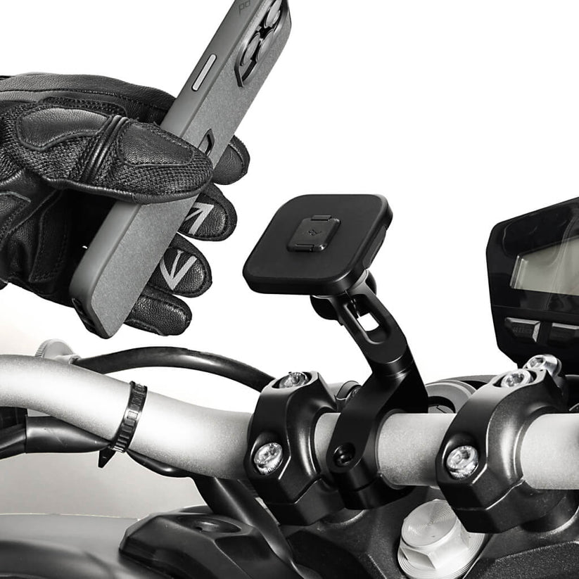Držák s pojistkou na řídítka Peak Design Mobile Motorcycle Mount V2 - černý - istyle.work