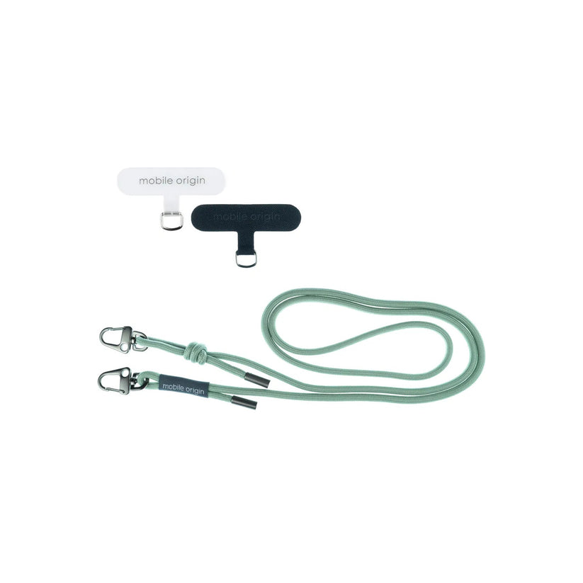 6mm šňůrka na telefon Mobile Origin Lanyard rope 82 - 163cm - zelená - istyle.work