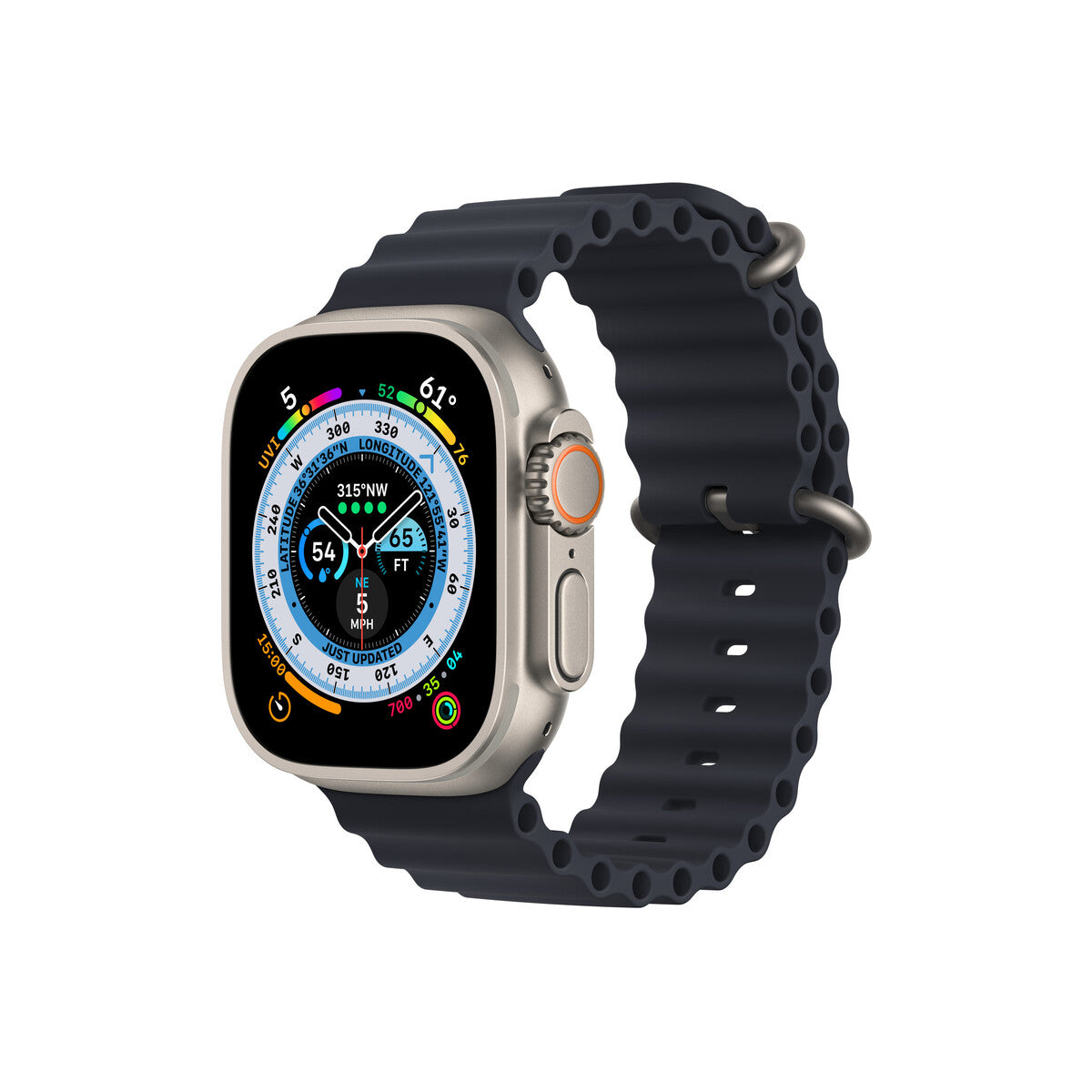 Apple 49mm temně inkoustové prodloužení Oceánského řemínku - istyle.work
