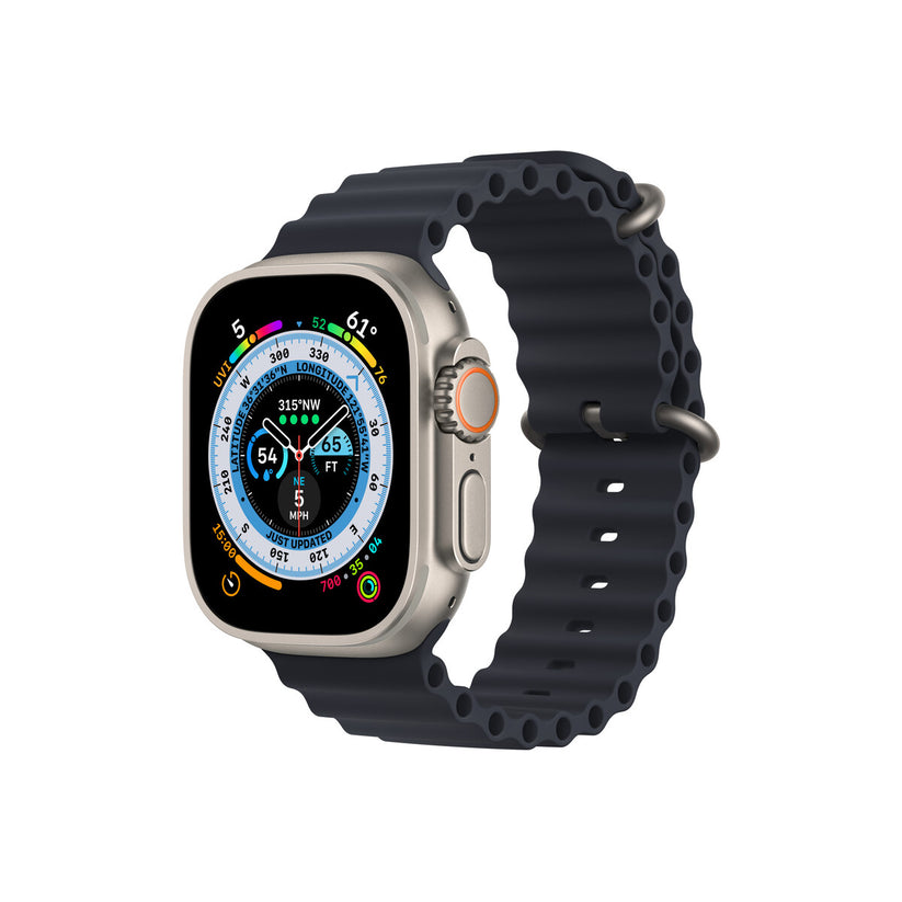 Apple 49mm temně inkoustové prodloužení Oceánského řemínku - istyle.work