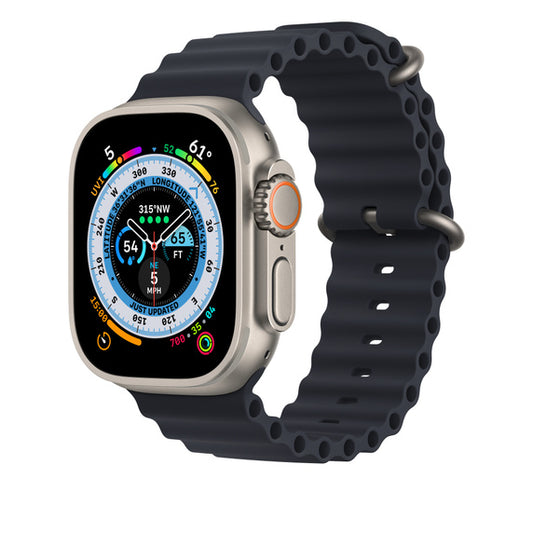Apple 49mm temně inkoustové prodloužení Oceánského řemínku - istyle.work