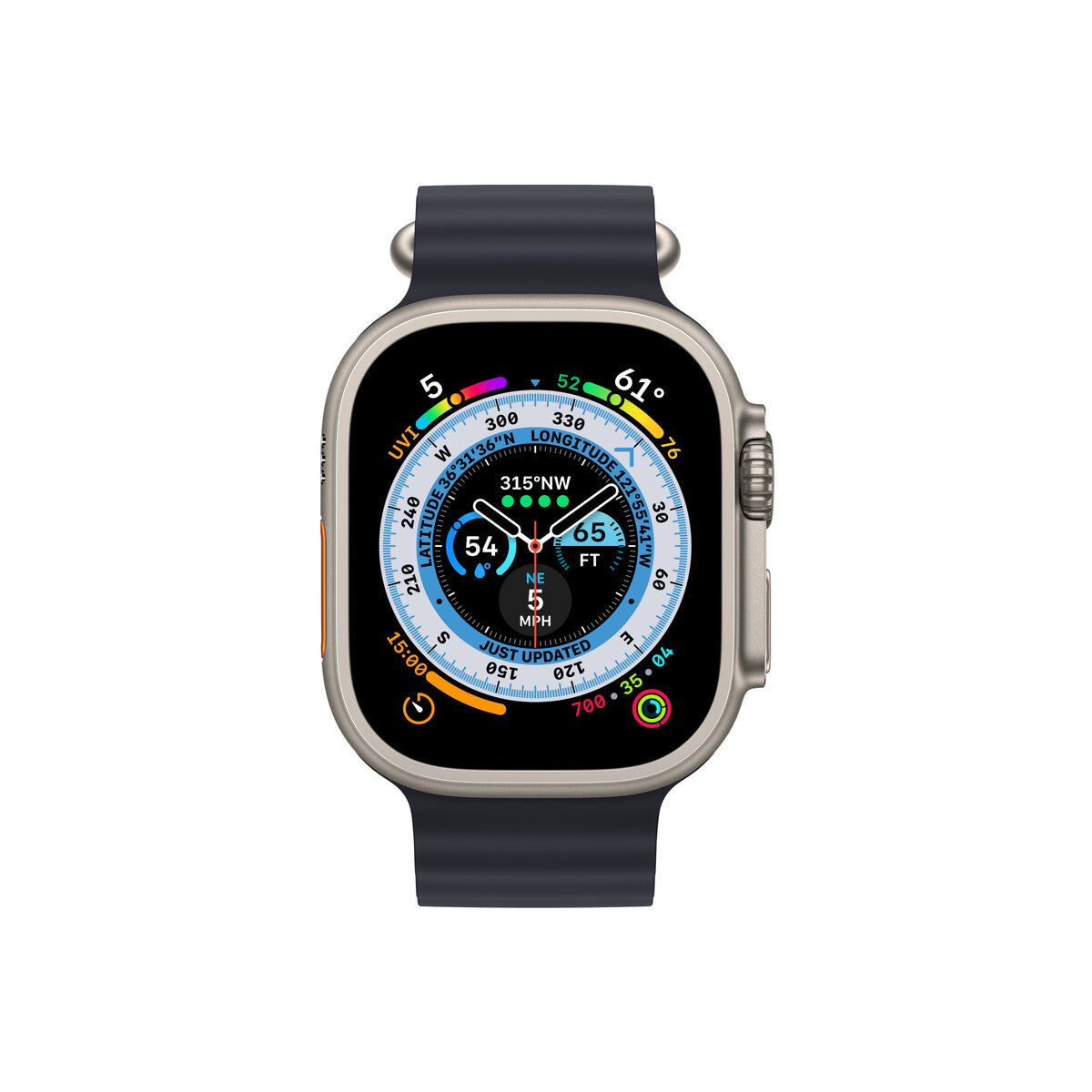 Apple 49mm temně inkoustové prodloužení Oceánského řemínku - istyle.work
