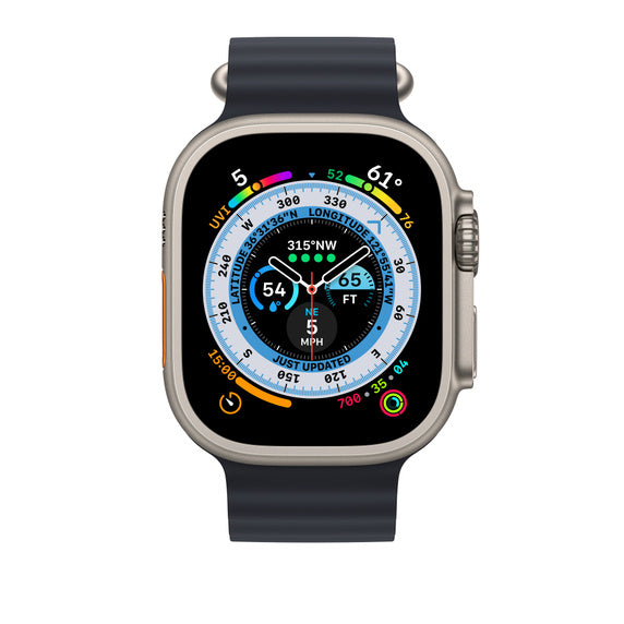 Apple 49mm temně inkoustové prodloužení Oceánského řemínku - istyle.work