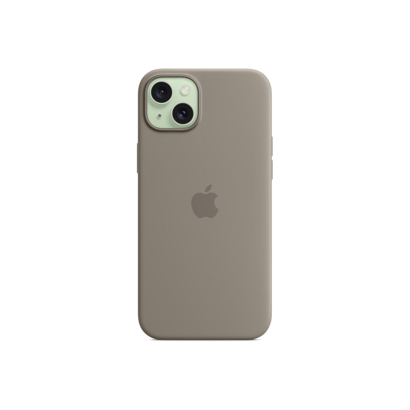 Apple silikonový kryt s MagSafe na iPhone 15 Plus – jílově šedý - istyle.work