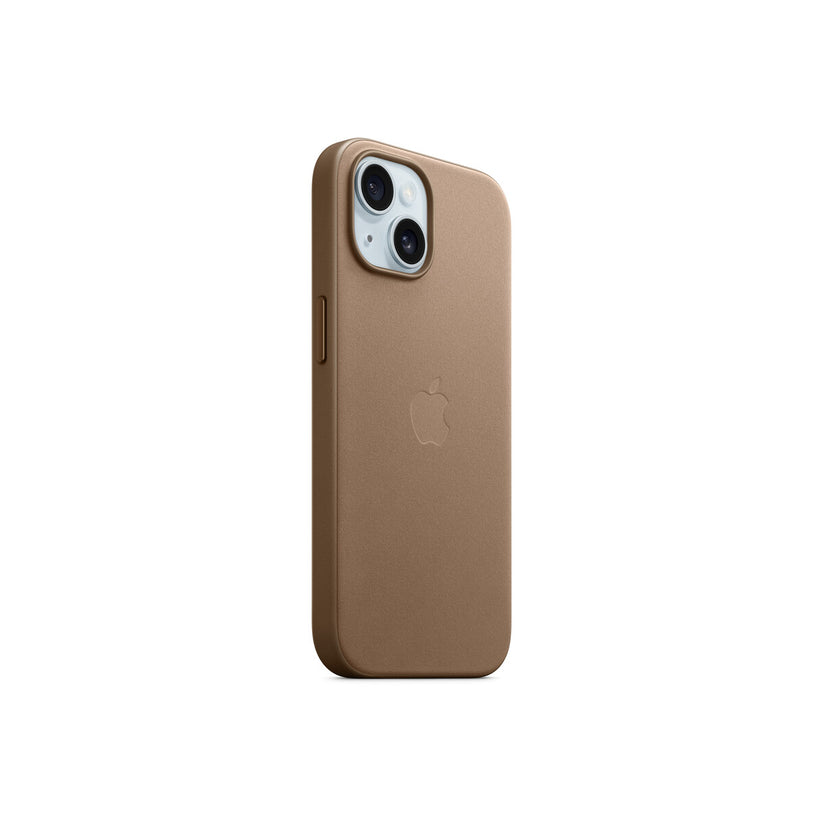 Apple kryt z tkaniny FineWoven s MagSafe na iPhone 15 – kouřový - istyle.work