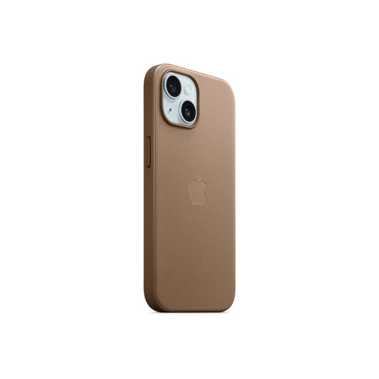 Apple kryt z tkaniny FineWoven s MagSafe na iPhone 15 – kouřový - istyle.work