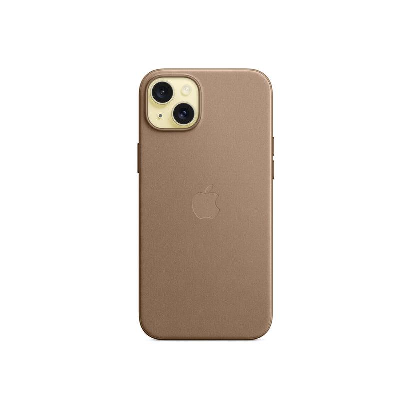 Apple kryt z tkaniny FineWoven s MagSafe na iPhone 15 Plus – kouřový - istyle.work