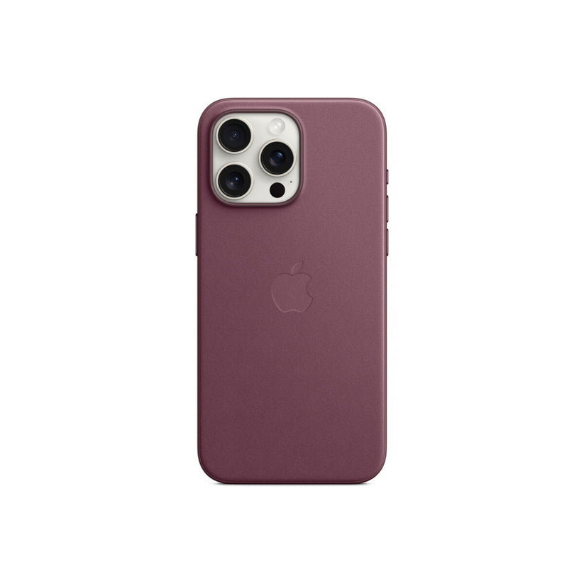 Apple kryt z tkaniny FineWoven s MagSafe na iPhone 15 Pro Max – morušově rudý - istyle.work