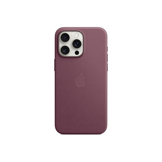 Apple kryt z tkaniny FineWoven s MagSafe na iPhone 15 Pro Max – morušově rudý - istyle.work