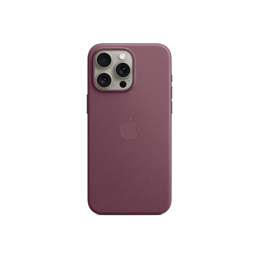 Apple kryt z tkaniny FineWoven s MagSafe na iPhone 15 Pro Max – morušově rudý - istyle.work