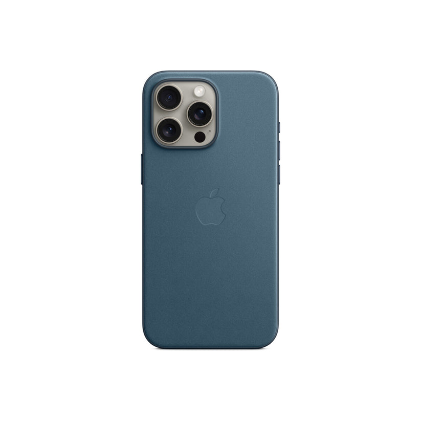 Apple kryt z tkaniny FineWoven s MagSafe na iPhone 15 Pro Max – tichomořsky modrý - istyle.work