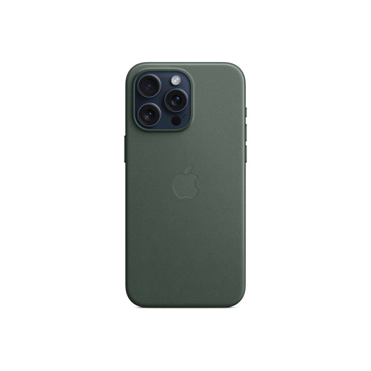Apple kryt z tkaniny FineWoven s MagSafe na iPhone 15 Pro Max – listově zelený - istyle.work