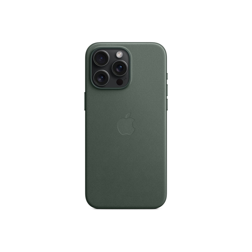 Apple kryt z tkaniny FineWoven s MagSafe na iPhone 15 Pro Max – listově zelený - istyle.work