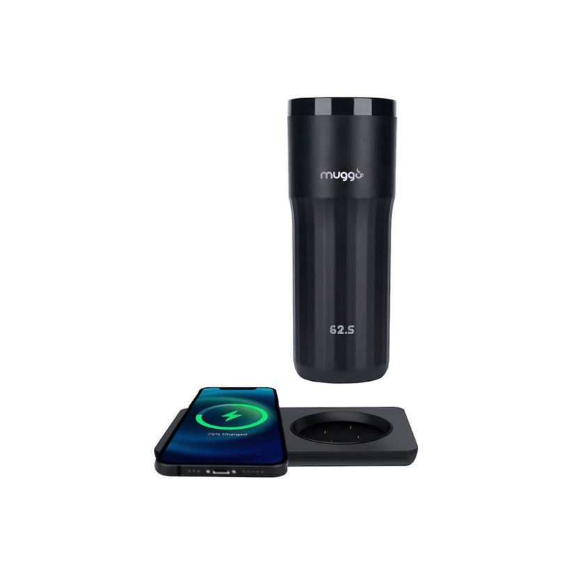 Inteligentní hrnek Muggo Travel Inteligent Mug - černý - istyle.work