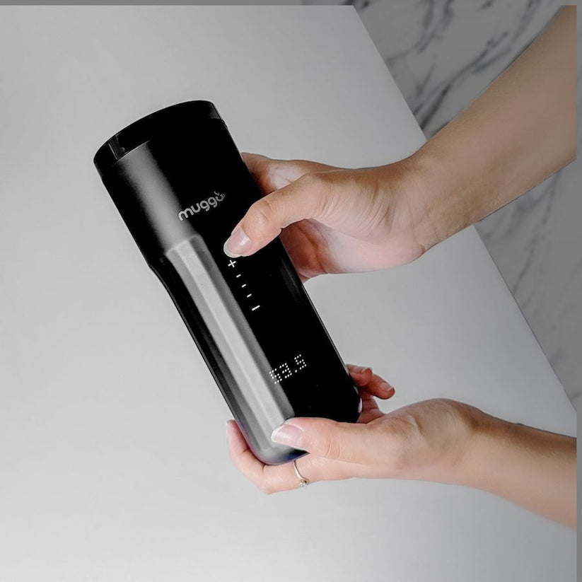 Inteligentní hrnek Muggo Travel Inteligent Mug - černý - istyle.work