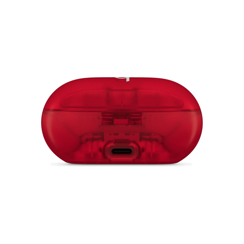 Bezdrátová sluchátka Beats Solo Buds – průhledná červená - istyle.work