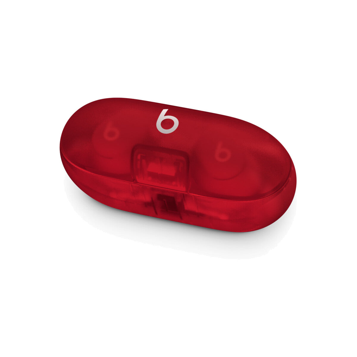Bezdrátová sluchátka Beats Solo Buds – průhledná červená - istyle.work