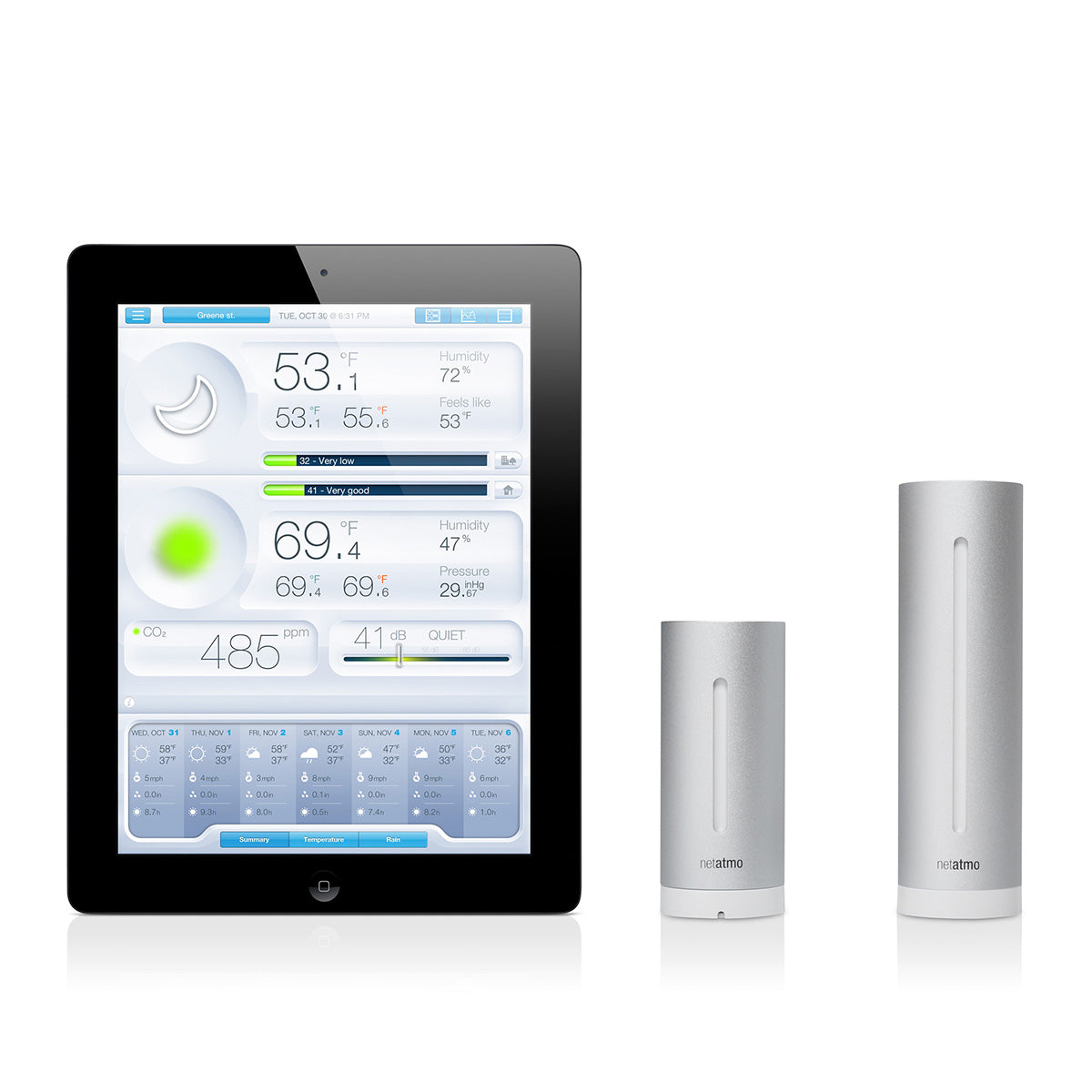 Meteostanice Netatmo Urban Weather station - istyle.work