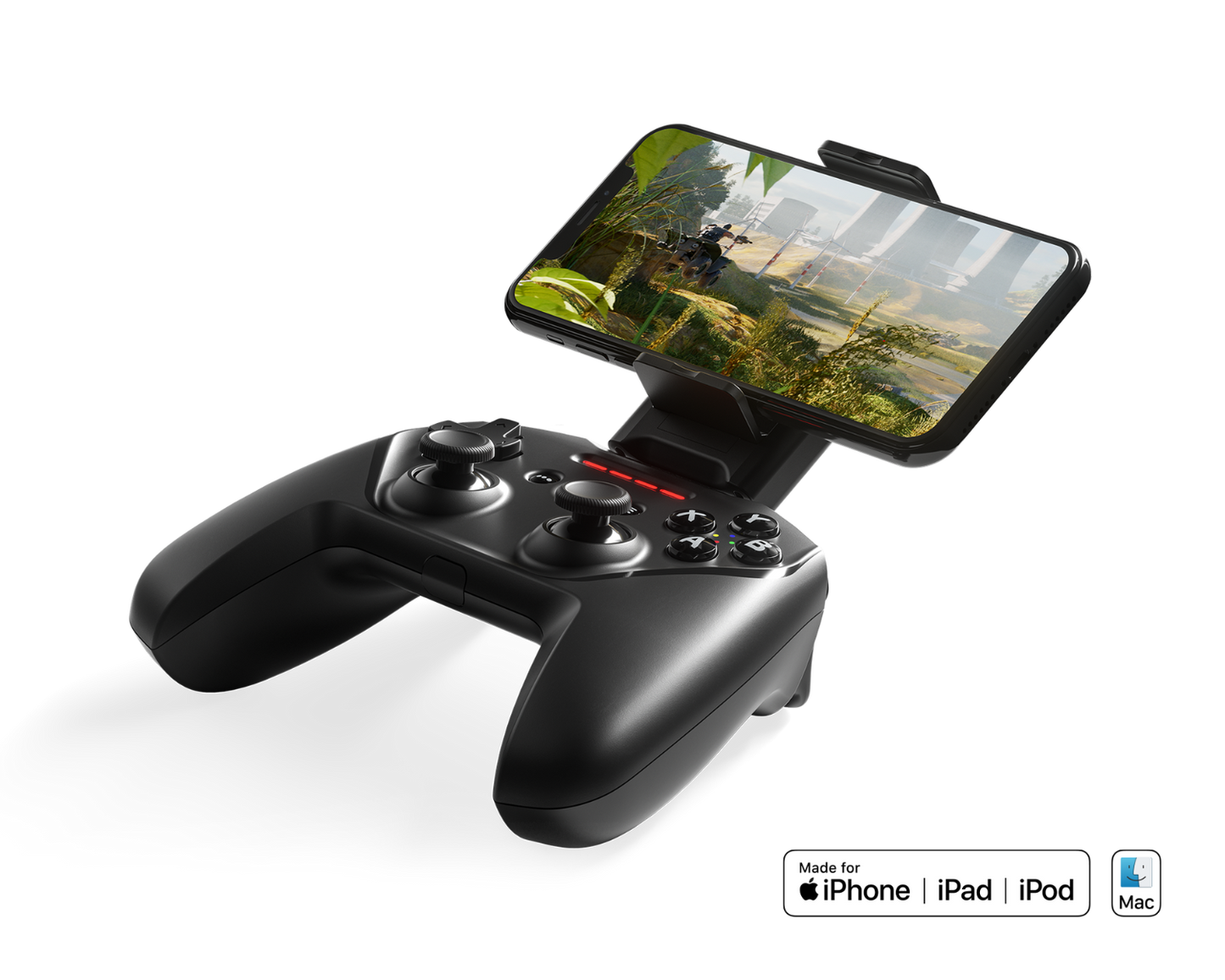 Herní ovladač SteelSeries Nimbus+ Wireless G s držákem pro telefon - istyle.work