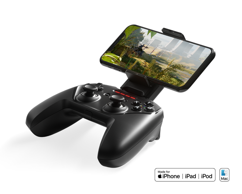Herní ovladač SteelSeries Nimbus+ Wireless G s držákem pro telefon - istyle.work
