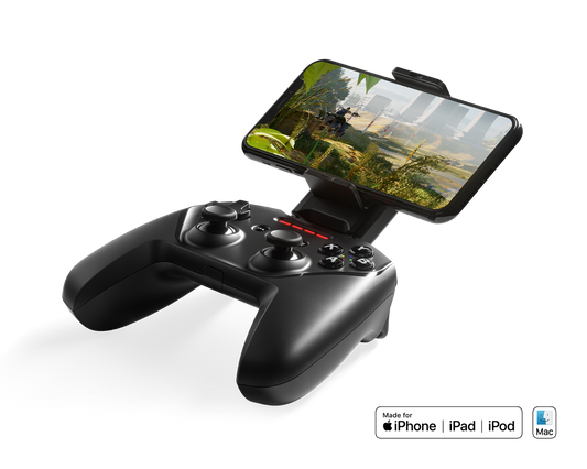 Herní ovladač SteelSeries Nimbus+ Wireless G s držákem pro telefon - istyle.work