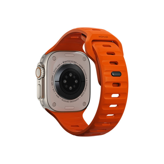 Řemínek pro Apple Watch 42/44/45/49 mm Nomad Sport Strap - oranžový - istyle.work
