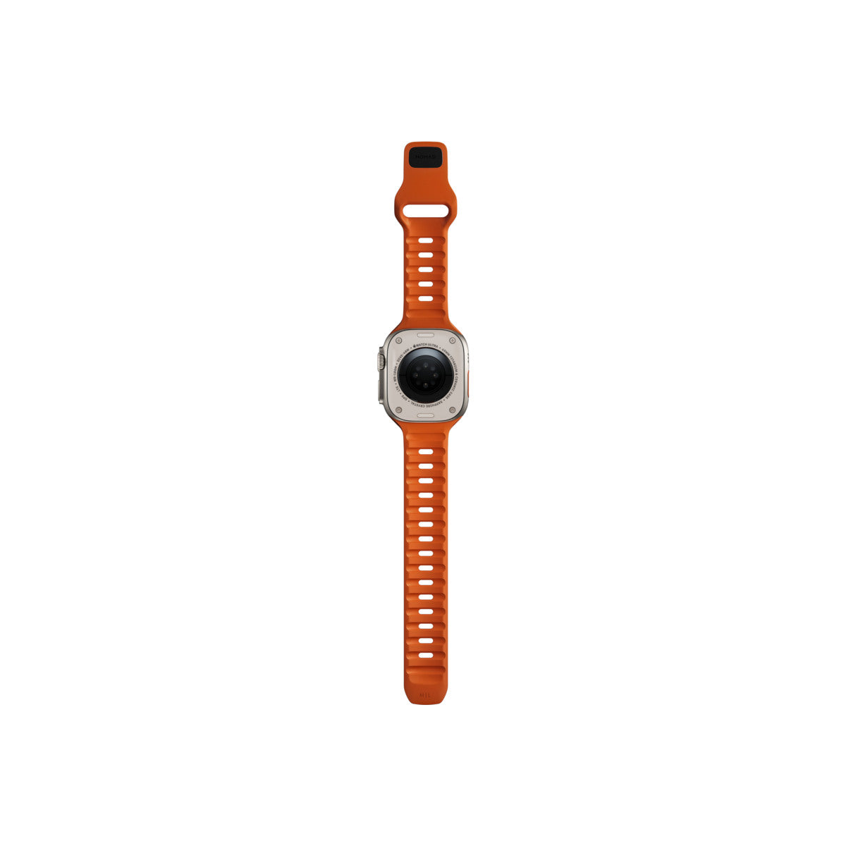 Řemínek pro Apple Watch 42/44/45/49 mm Nomad Sport Strap - oranžový - istyle.work