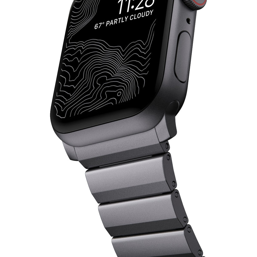 Hliníkový řemínek pro Apple Watch Nomad - vesmírně šedý - istyle.work