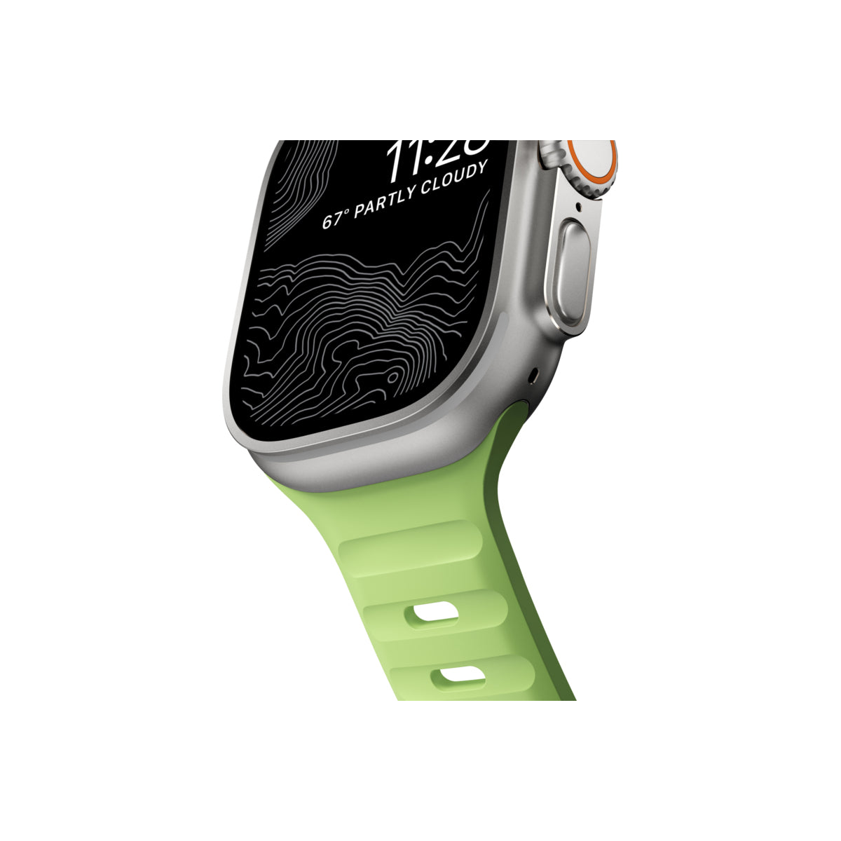 Řemínek pro Apple Watch 42/44/45/49 mm Nomad Sport Strap Glow 2.0 - istyle.work