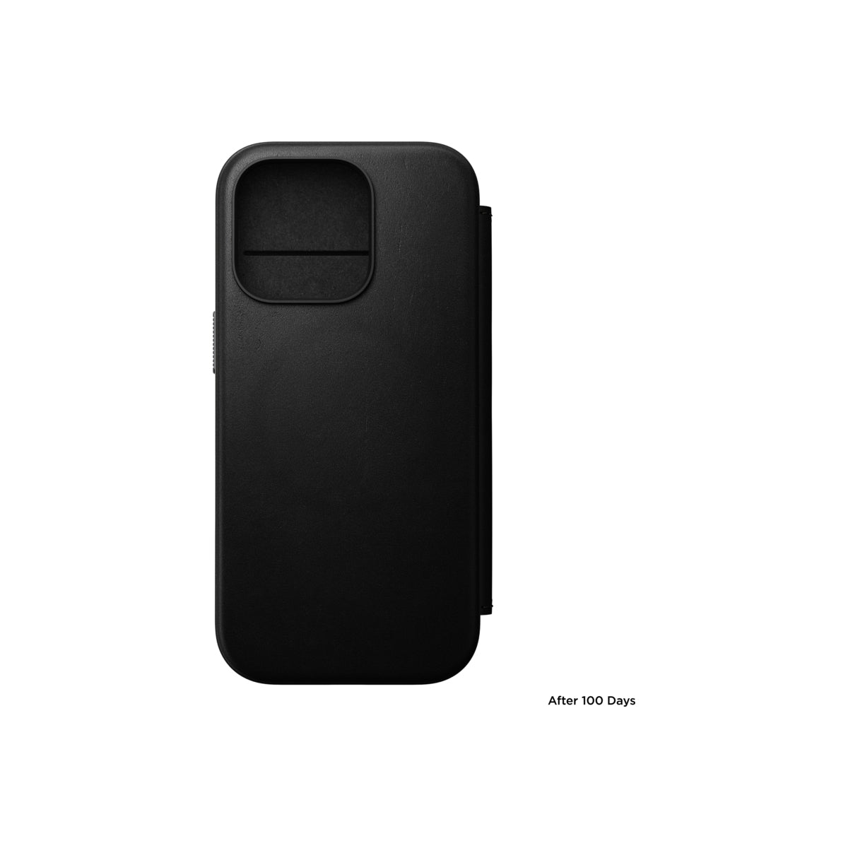 Kožený MagSafe kryt pro iPhone 16 Pro Nomad Modern Leather Folio - černý - istyle.work