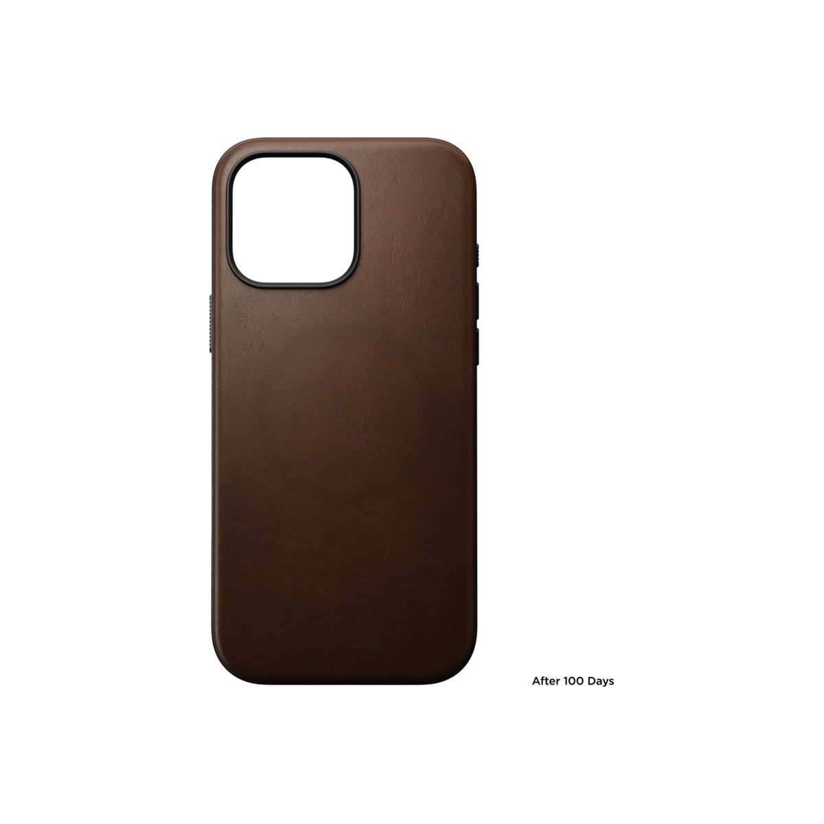 Kožený kryt pro iPhone 16 Pro Max Nomad Modern - hnědý - istyle.work