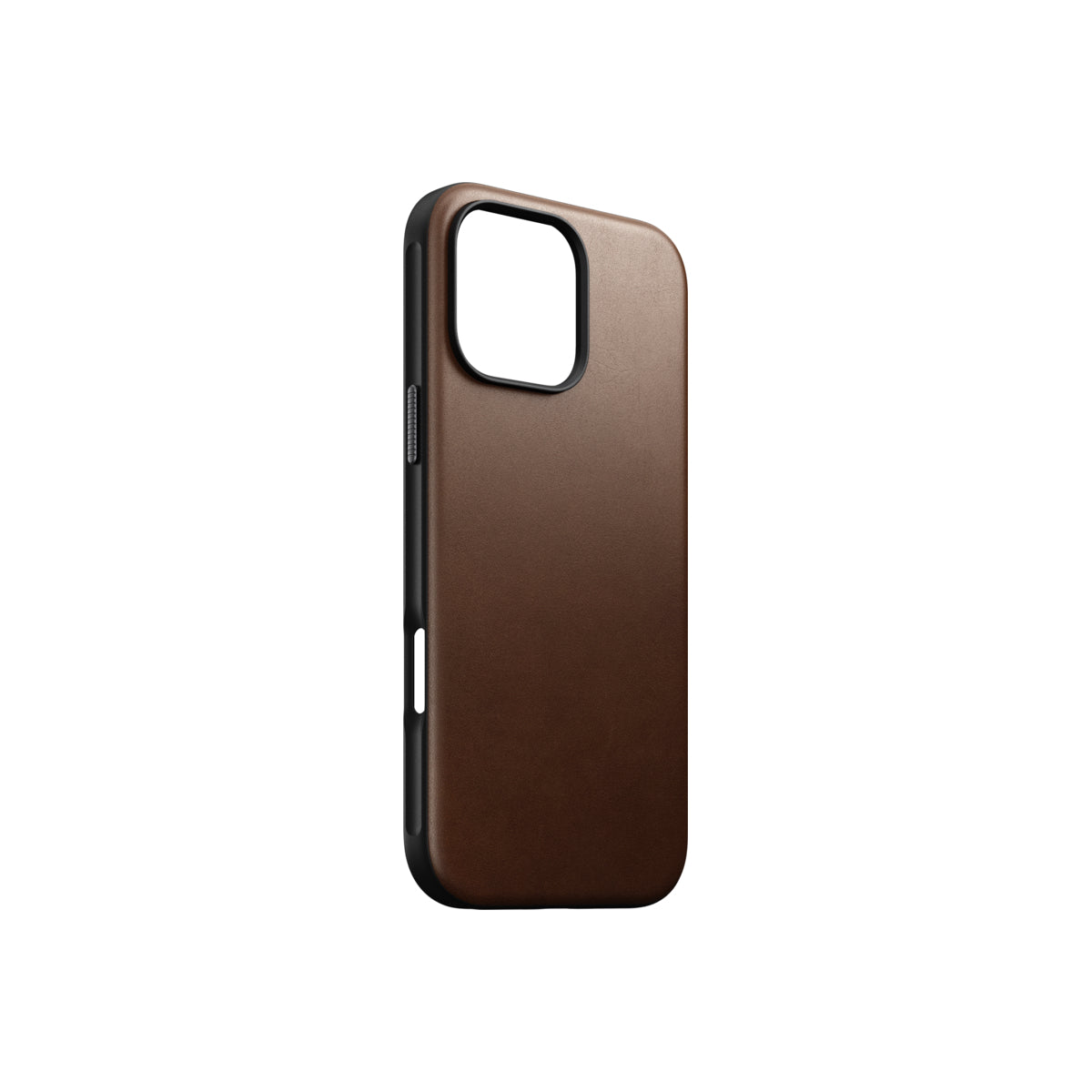 Kožený kryt pro iPhone 16 Pro Max Nomad Modern - hnědý - istyle.work