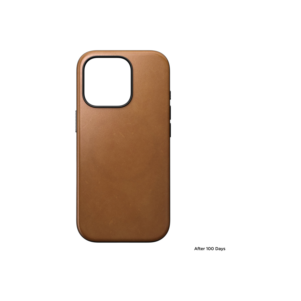 Kožený MagSafe kryt pro iPhone 16 Pro Nomad Modern - světle hnědý - istyle.work
