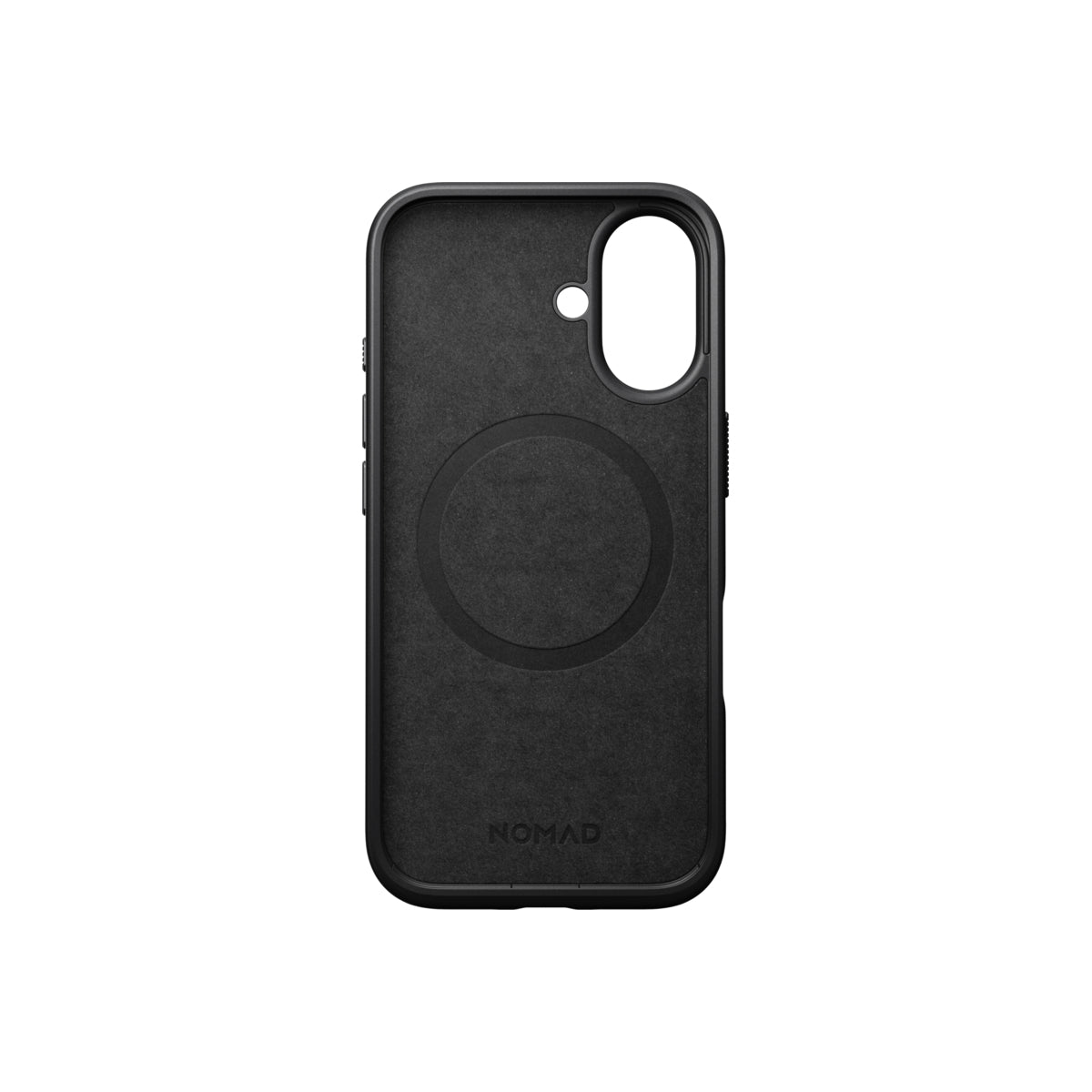 Kožený kryt pro iPhone 16 Nomad Modern - černý - istyle.work