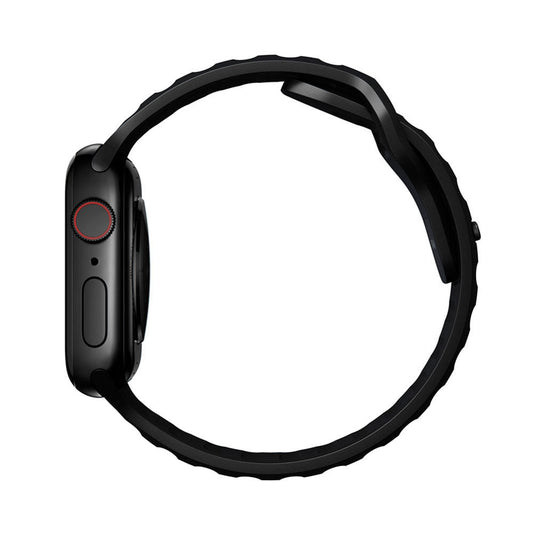 Řemínek na Apple Watch 44/42/45/49 mm Nomad Sport Strap vel. M/L - černý - istyle.work
