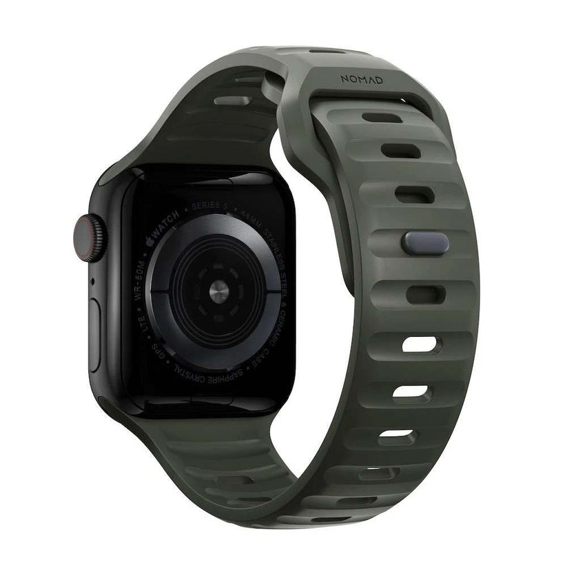 Řemínek pro Apple Watch 42/44/45/49 mm Nomad Sport Strap - zelený - istyle.work