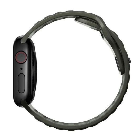 Řemínek pro Apple Watch 42/44/45/49 mm Nomad Sport Strap - zelený - istyle.work