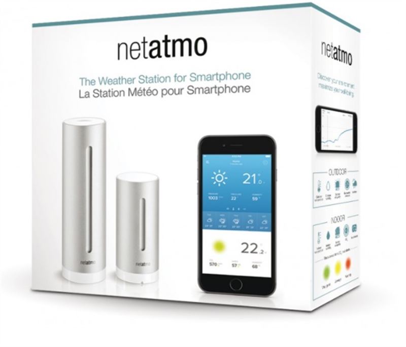 Meteostanice Netatmo Urban Weather station - istyle.work