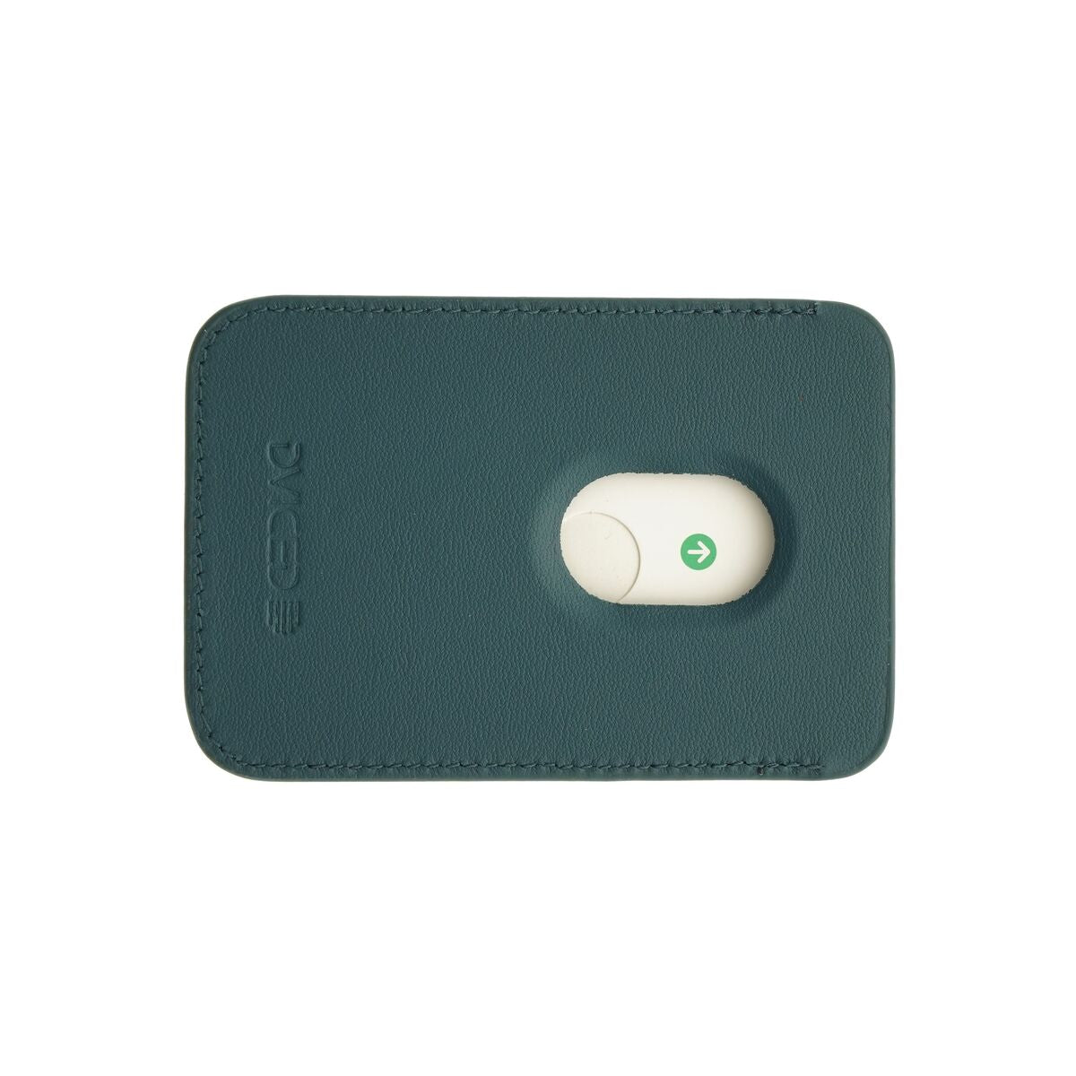 Kožená MagSafe peněženka Dviced s podstavcem – modrá - istyle.work