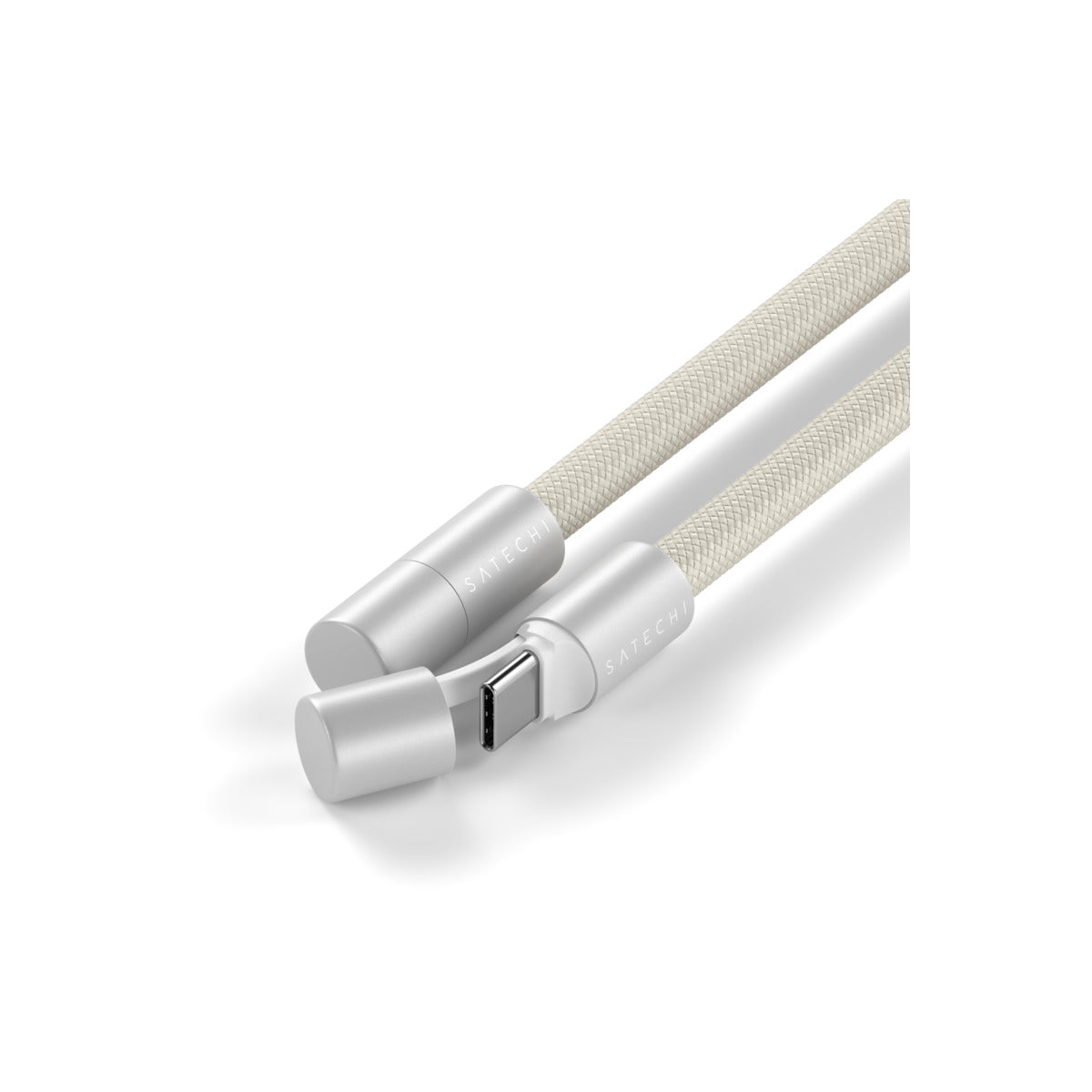USB-C kabel na krk Satechi OntheGo - pískový