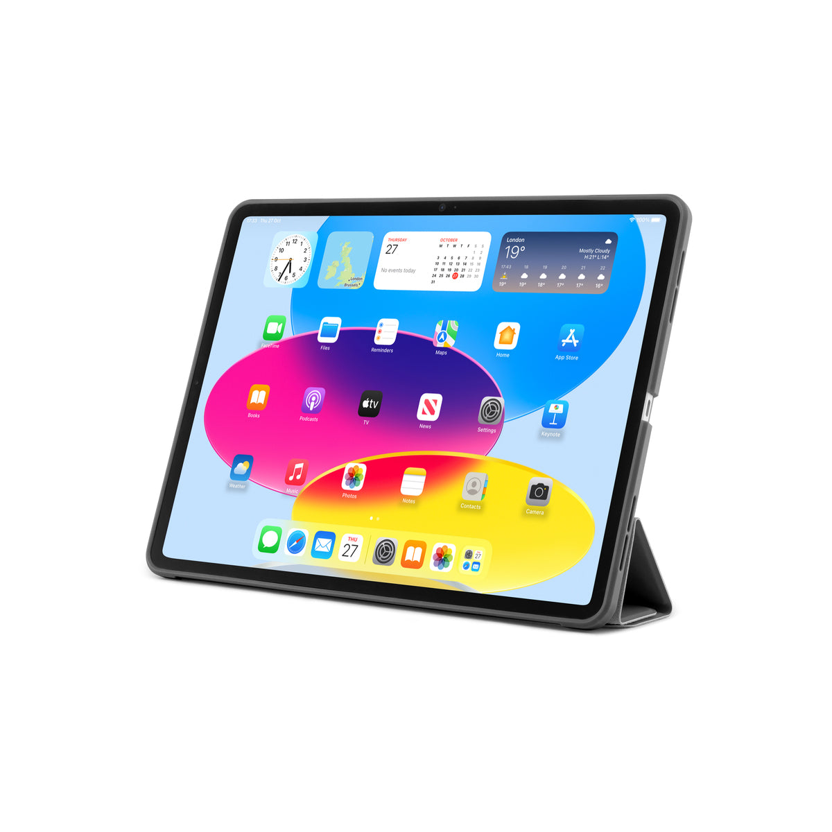 Pouzdro pro iPad 10,9" 2022 Pipetto Origami No1 Original Case - šedé - istyle.work