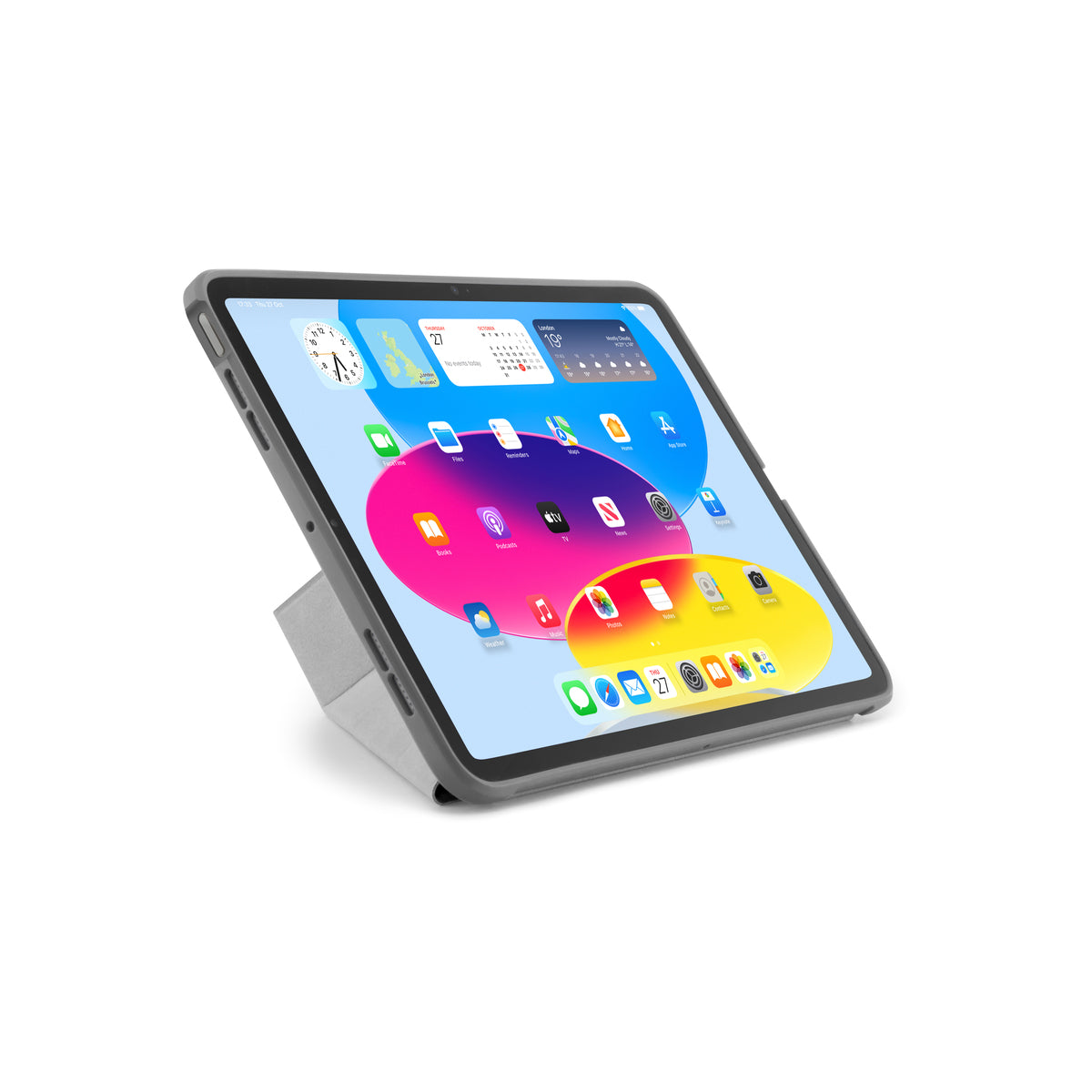 Pouzdro pro iPad 10,9" 2022 Pipetto Origami No1 Original Case - šedé - istyle.work