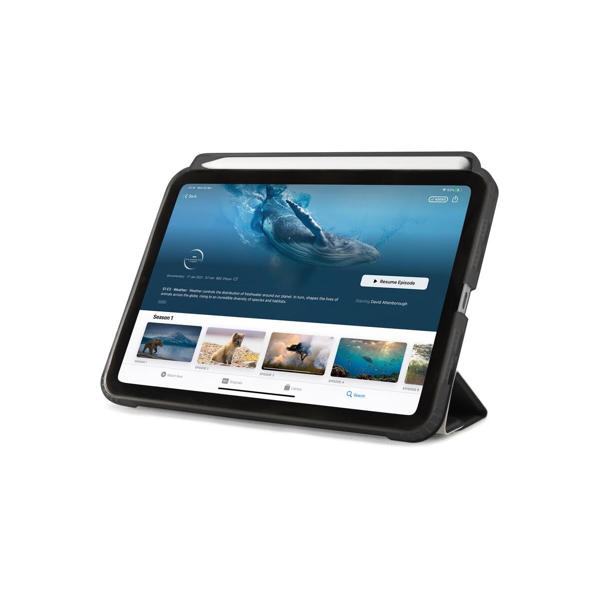 Pouzdro pro iPad mini Pipetto Origami No3 Pencil case - černé - istyle.work