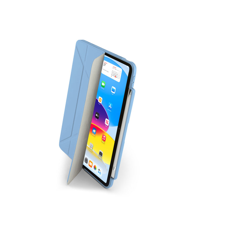 Pouzdro pro iPad 10,9" 2022 Pipetto Origami No3 Pencil Case - světle modré - istyle.work