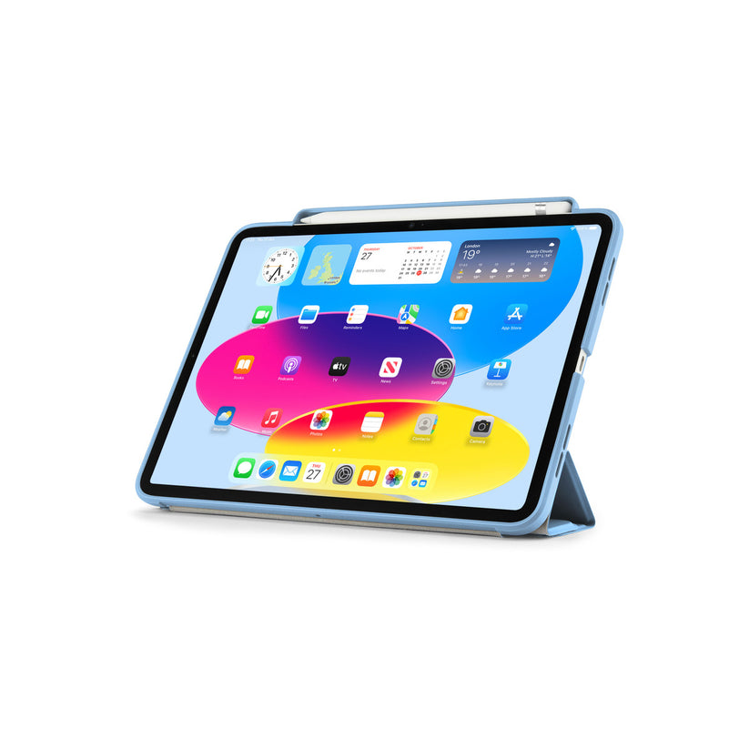 Pouzdro pro iPad 10,9" 2022 Pipetto Origami No3 Pencil Case - světle modré - istyle.work